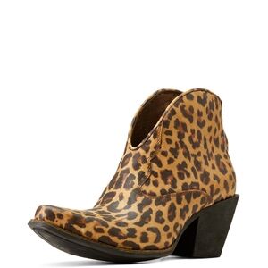 Ariat Leopard Print Ankle Booties